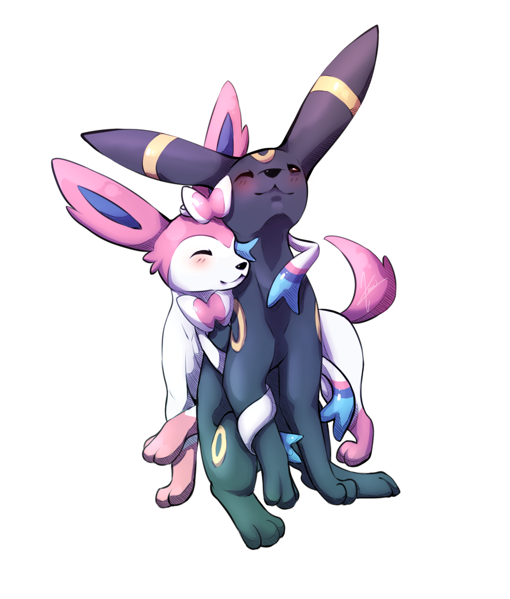 Pokemon Sylveon And Umbreon Pokemon Images Pokemon Images.