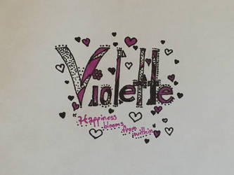 Name Card: Violette