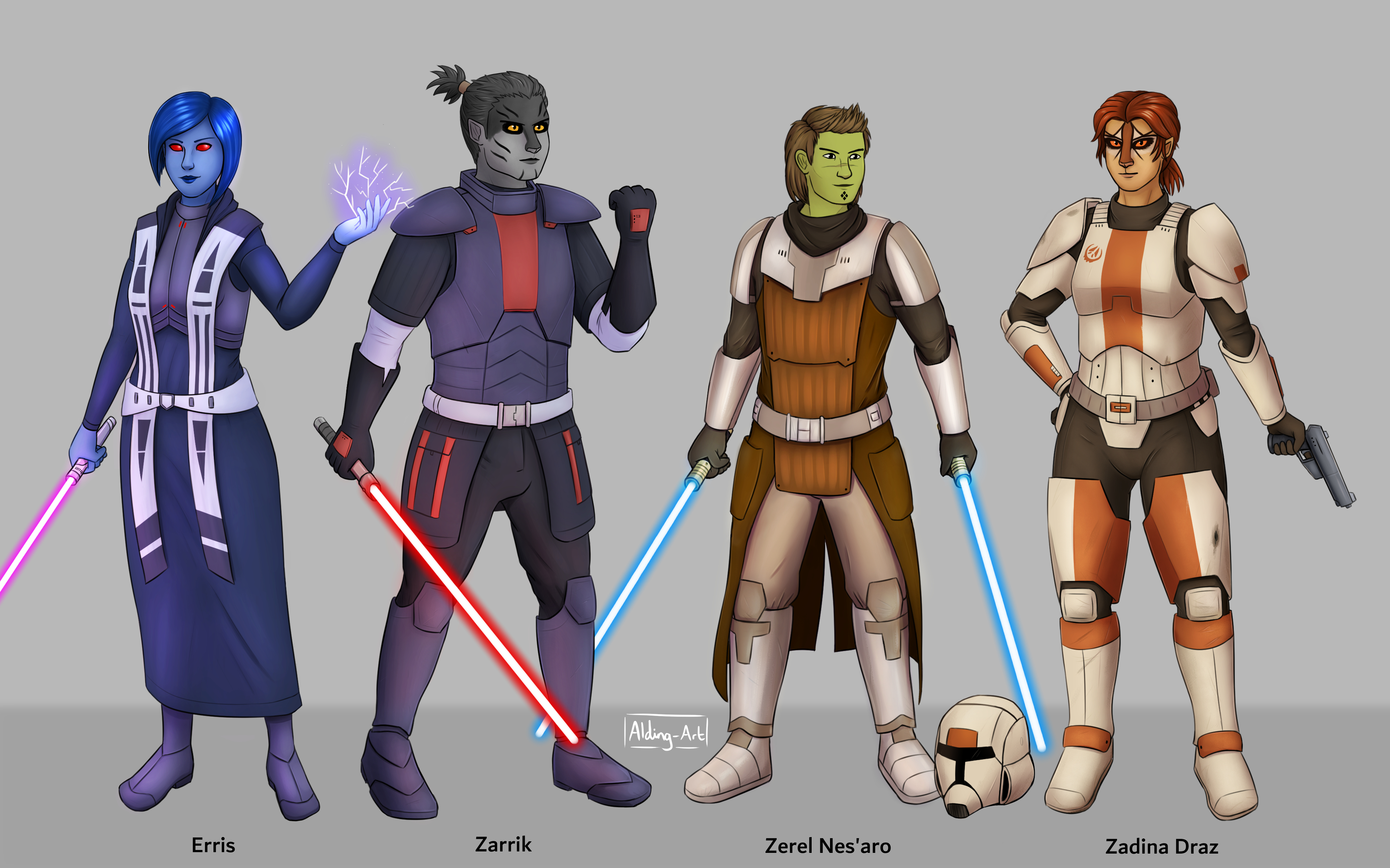 Swtor Factions SWTOR OCs Lineup by Alding-ART on DeviantArt