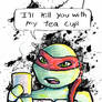 TMNT Postcard 2 of 4 - Teacup