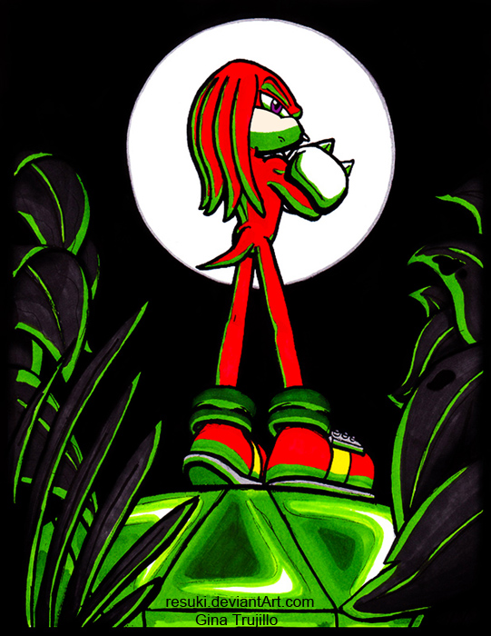 KNUCKLES- My Emerald