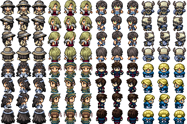 RPG Maker Characters @