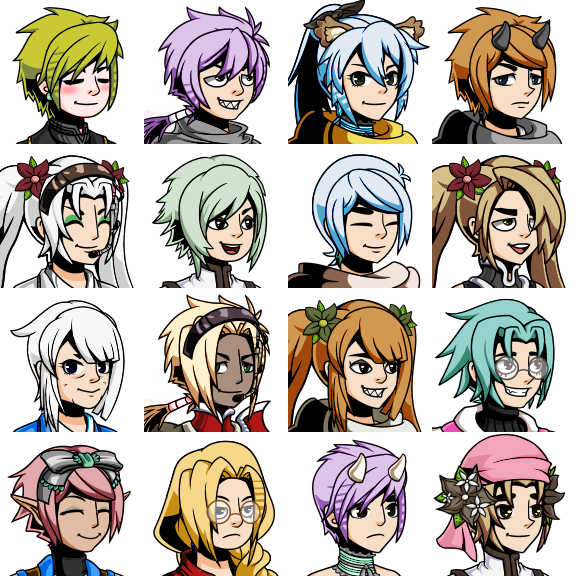 ⟁Created A Sprite And Faceart For A New Character. (Her Name's Codex.) :  r/RPGMaker