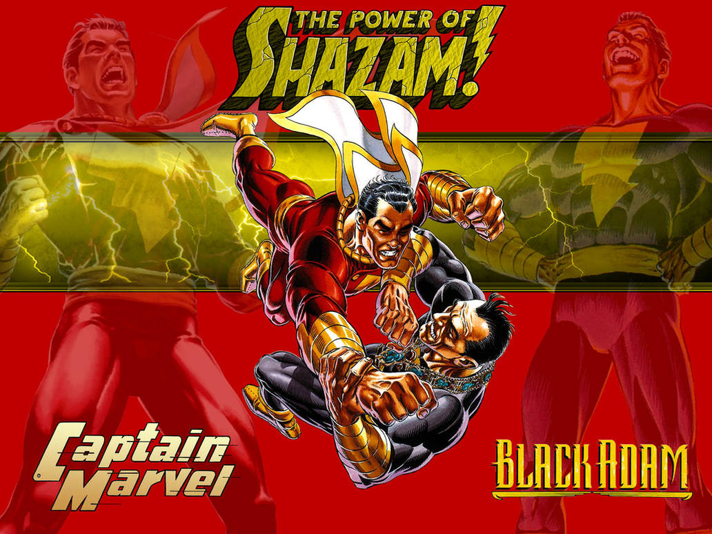 DCAU Captain Marvel vs Black Adam(movie) - Battles - Comic Vine