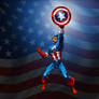 Captain America by Tom Grummett