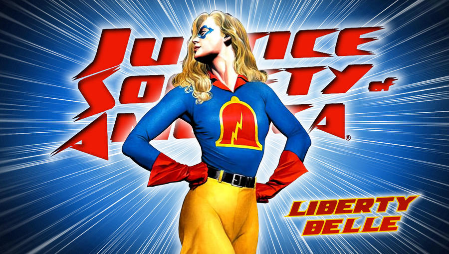 Jsa Deviantart JSA Liberty Belle by Superman8193 on DeviantArt