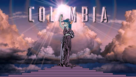 Violet as the Columbia Pictures Torch Lady