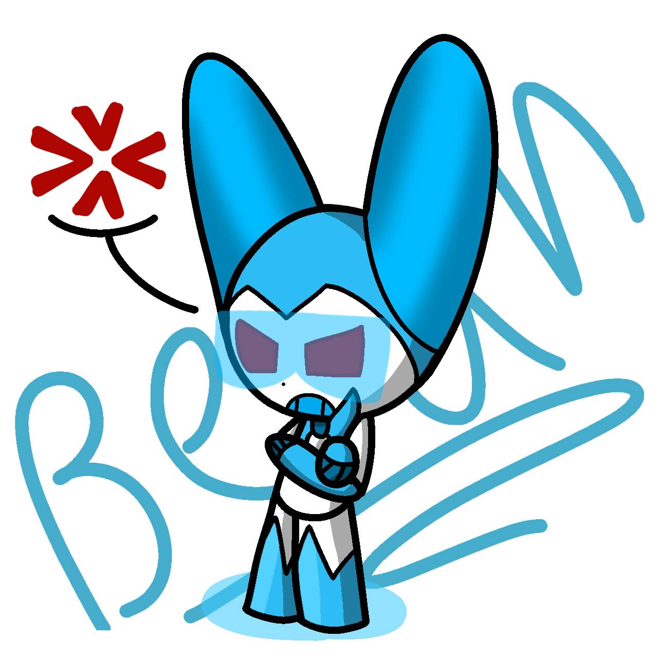 Robo-Bean again by Bean8540 on DeviantArt