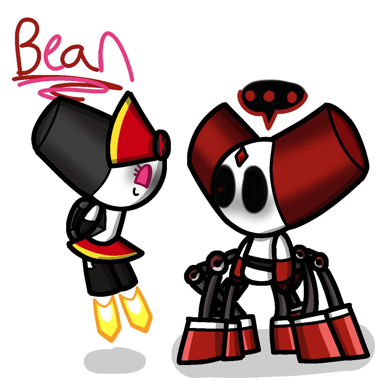 ''Hi, weirdo!'' by Bean8540 on DeviantArt