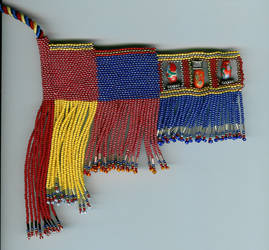 beaded tassle unfinished