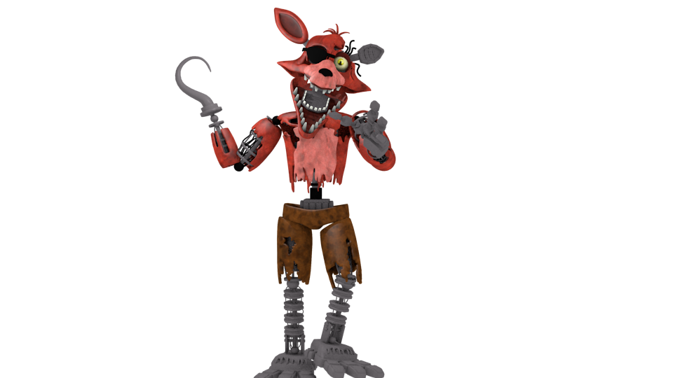 Withered Foxy - FNAF by DaviSonic1 on DeviantArt