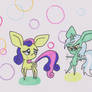 My petite pony Bon bon and Lyra