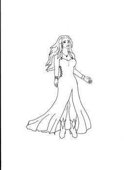 WIP - Meara's wedding dress