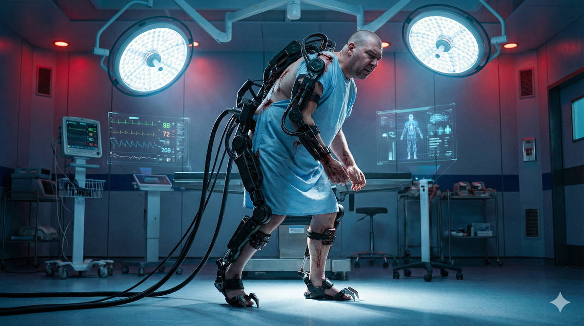 Exoskeleton Surgically Attached to My Body - Dream by AlperEsin on ...