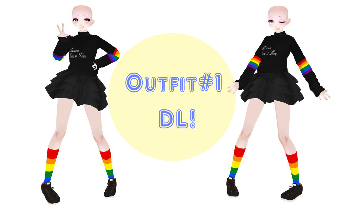 (MMD) Outfit#1 DL! by WikaChan on DeviantArt