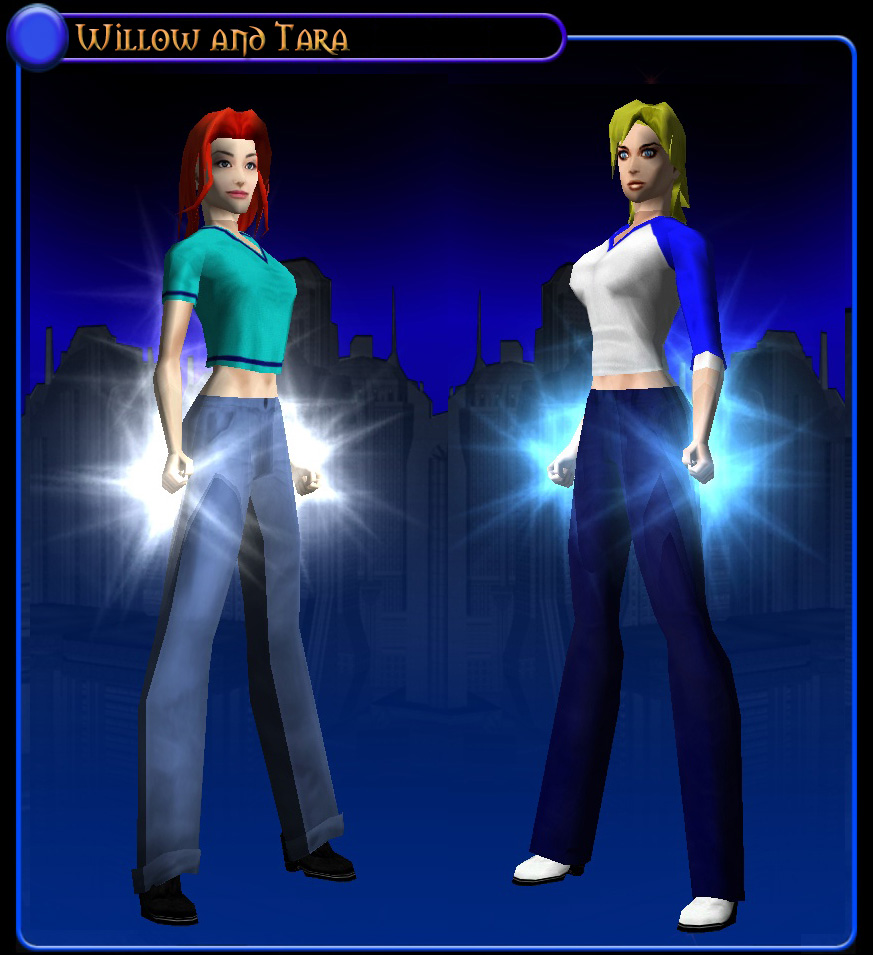 Willow and Tara City of Heroes