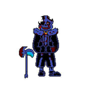 Pixilart - Horror Sans Sprite by bloodtale