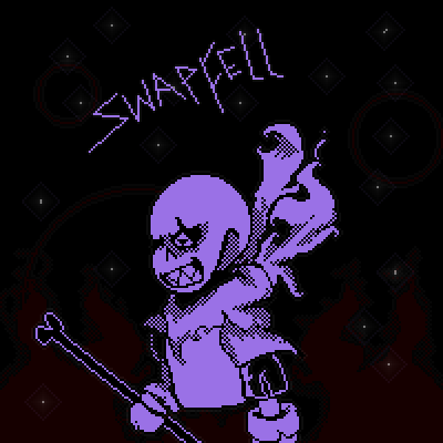 My Art (mostly Undertale) - Swapfell Sans (pixel art) - Wattpad