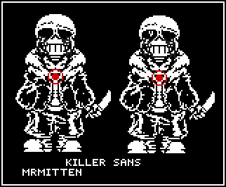 Horror sans sprite by Mrmitten on DeviantArt