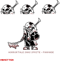 Horrortale! - Sans Dialogue Sprites by SeptyDraws on DeviantArt