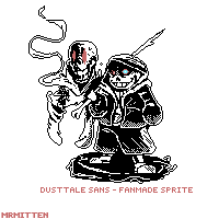 HorrorTale sans sprite by Mrmitten on DeviantArt