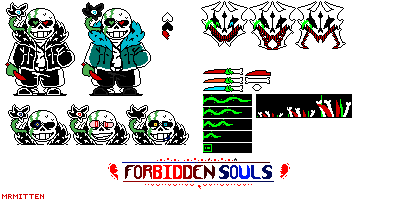 Horror sans sprite by Mrmitten on DeviantArt