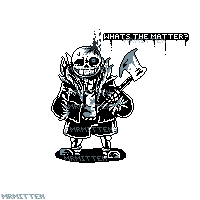 Another remake of Horror Sans (credits to u/dibujosmaker for original sprite)  : r/Undertale