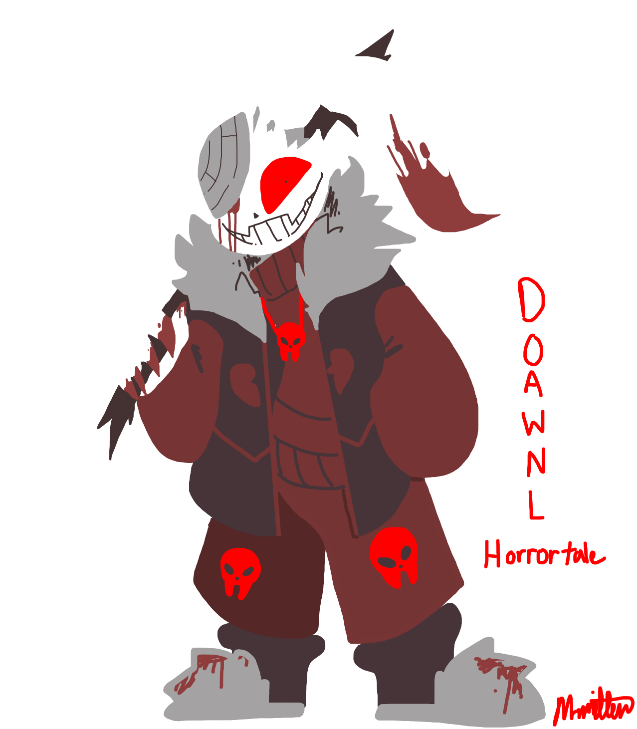 HorrorTale sans sprite by Mrmitten on DeviantArt