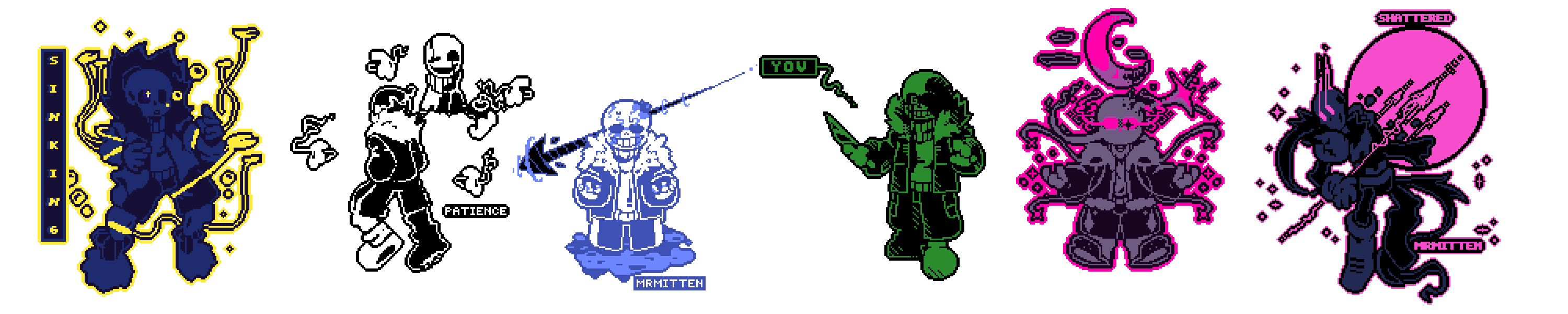 Horror sans sprite by Mrmitten on DeviantArt