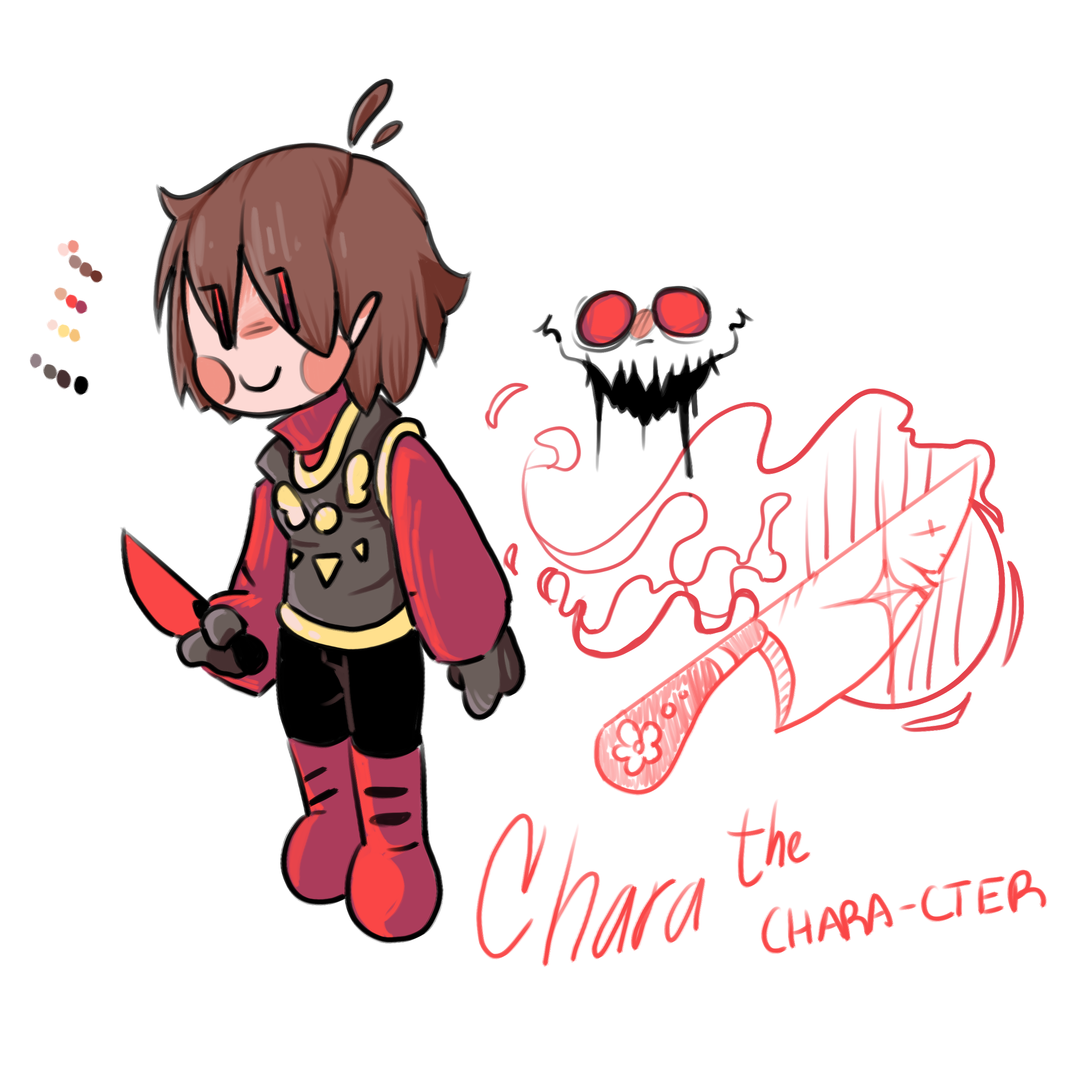 Underfell Underfell Chara art - (scrapped) by Mrmitten on DeviantArt