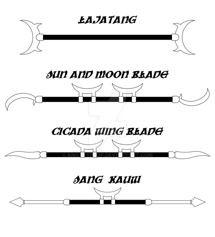 Monk Double Weapons by knottyprof on DeviantArt