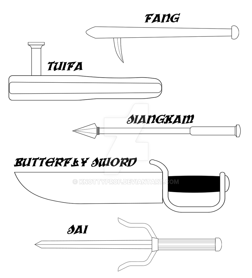 Monk Paired Weapons by knottyprof on DeviantArt