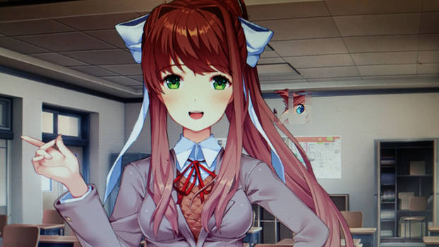 MONIKA IS A FUCKING ASSHOLE