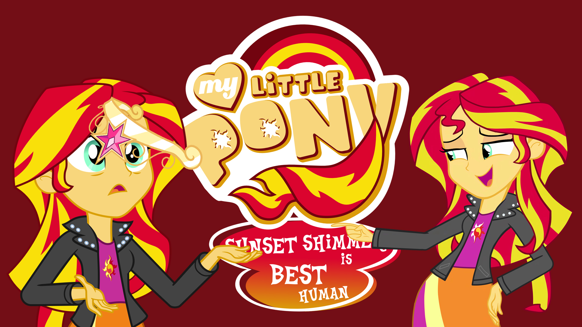 Sunset Shimmer is Best Human!