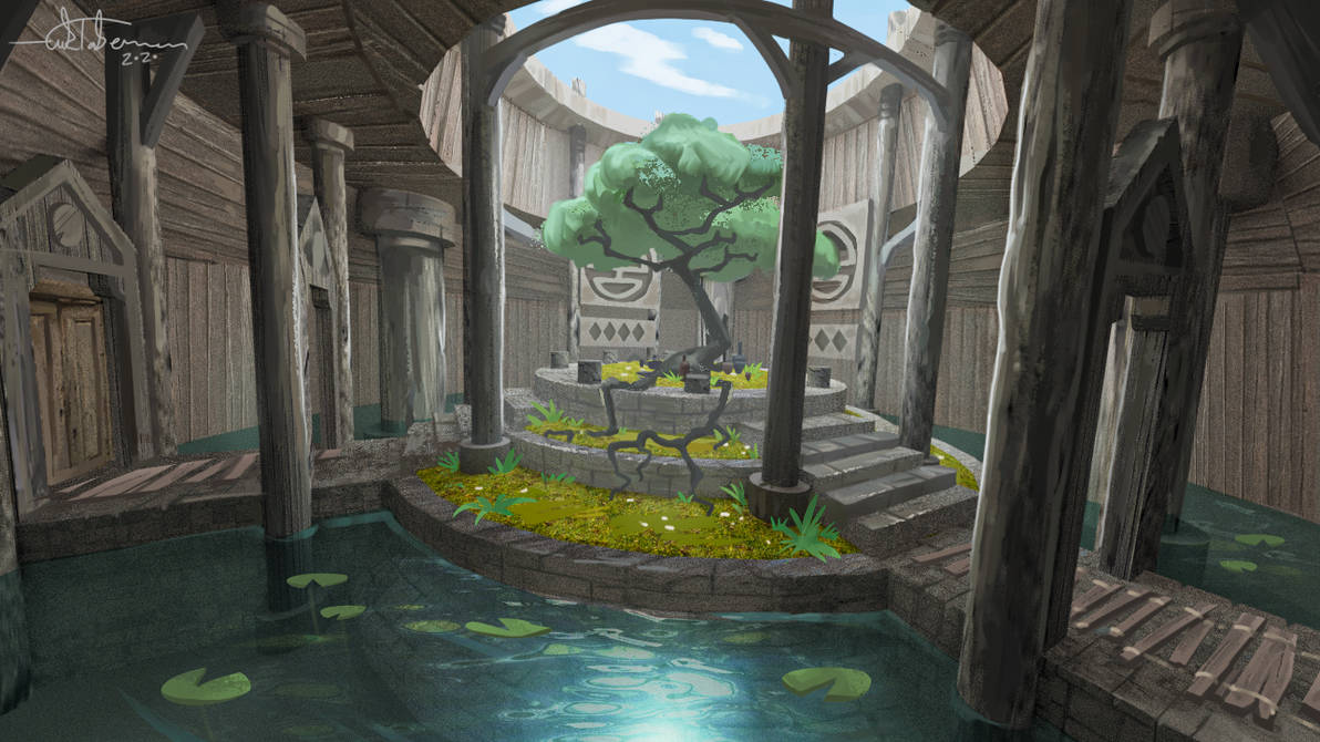 The Temple of the Tree by ErikTaberman on DeviantArt