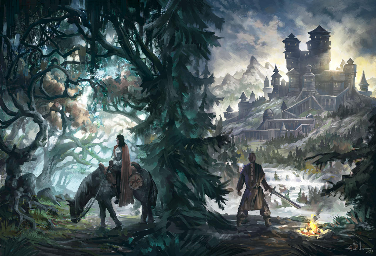 Fantasy Chapter Header Graphics Fantasy Book Cover Illustration by ErikTaberman on DeviantArt