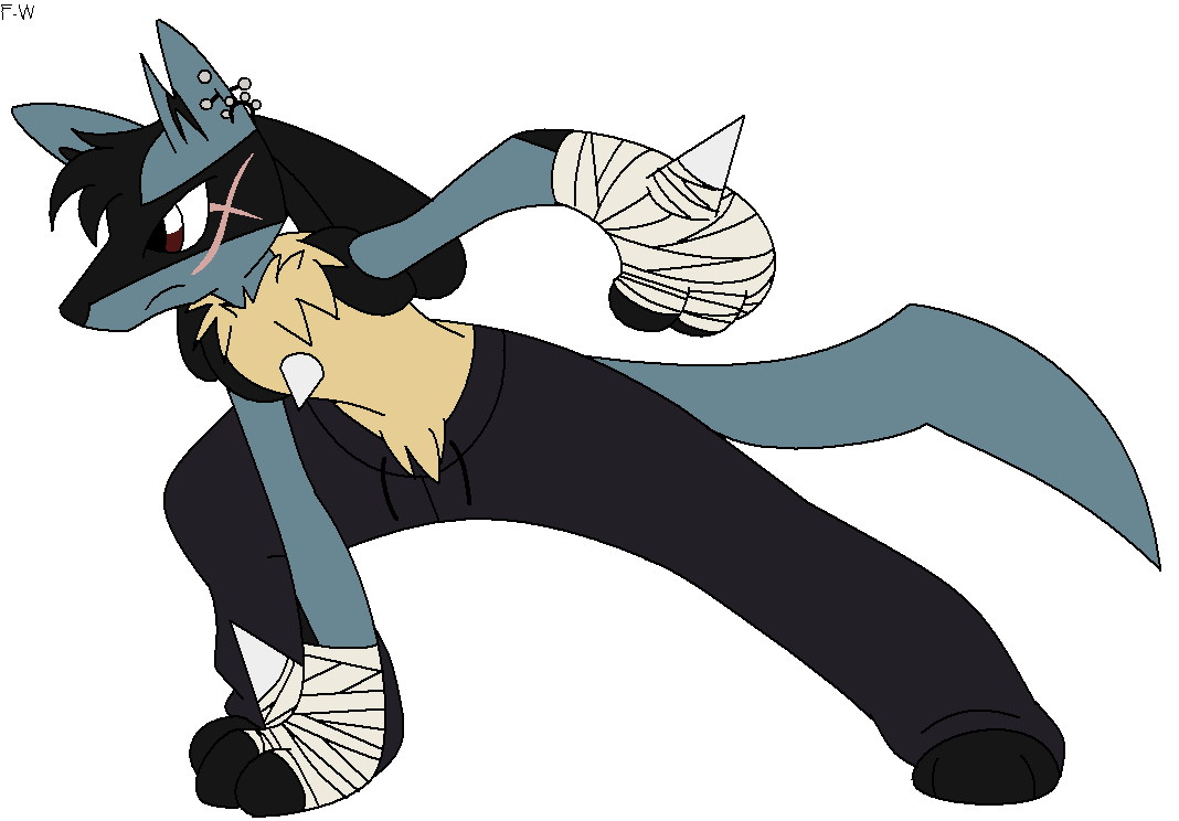 Shiny Lucario by JennaJayfeather on DeviantArt