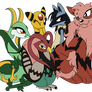 Canitia's Pokemon Team