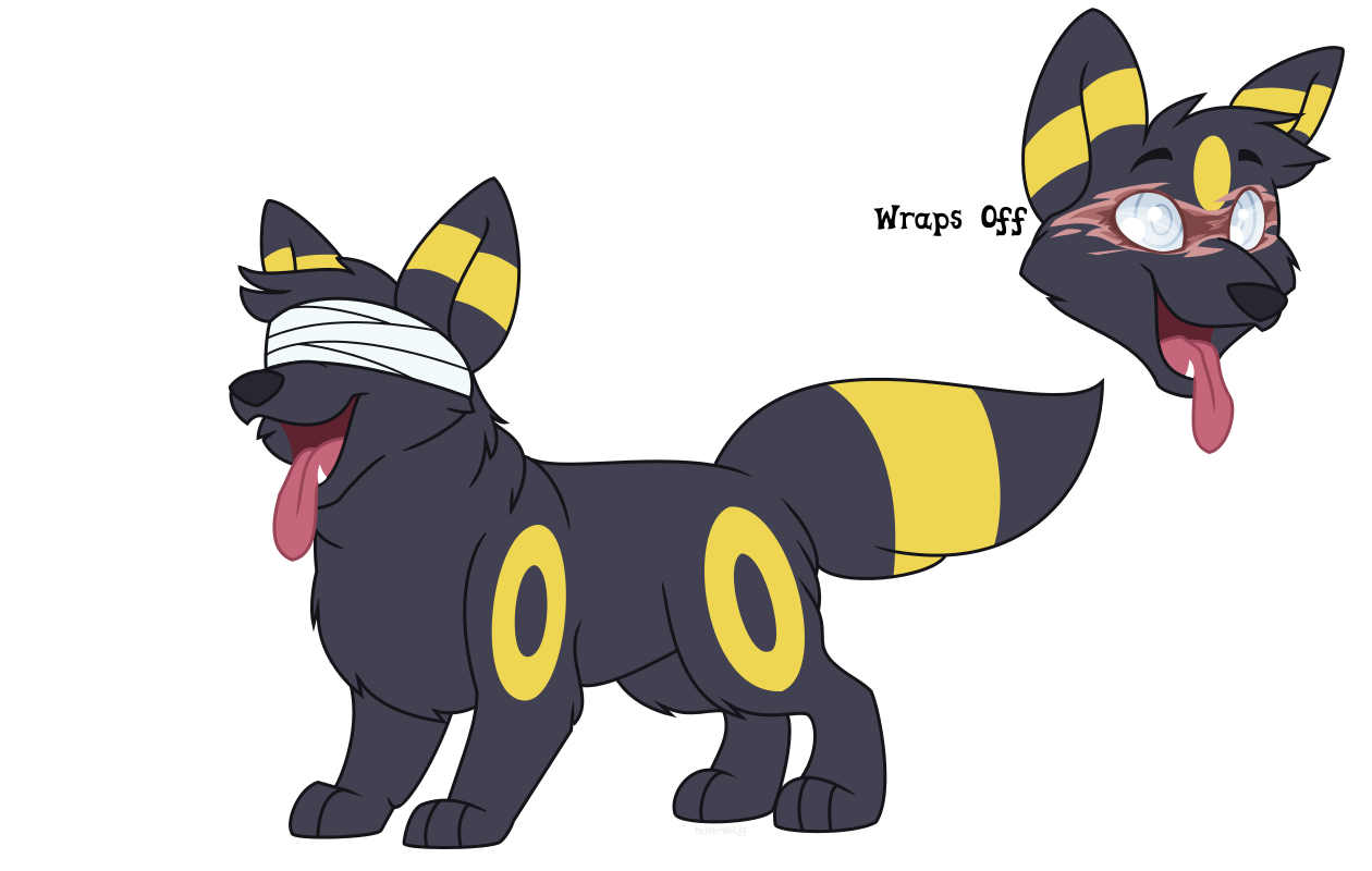 Pokemon Reference-Demodocus the Umbreon by Faith-Wolff on DeviantArt.