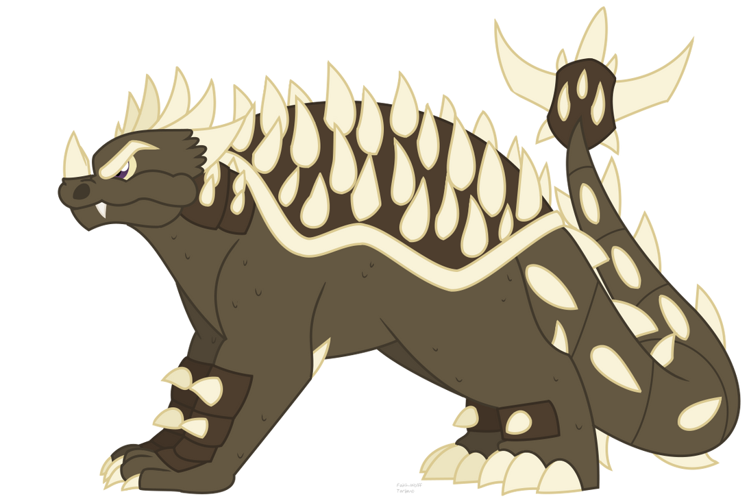 Angorus Anguirus Kaiju Form by Faith-Wolff on DeviantArt