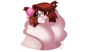 Commission Example: Bust Shaded Animal