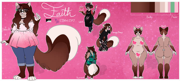 *Anthro Fursona 2023* Faith