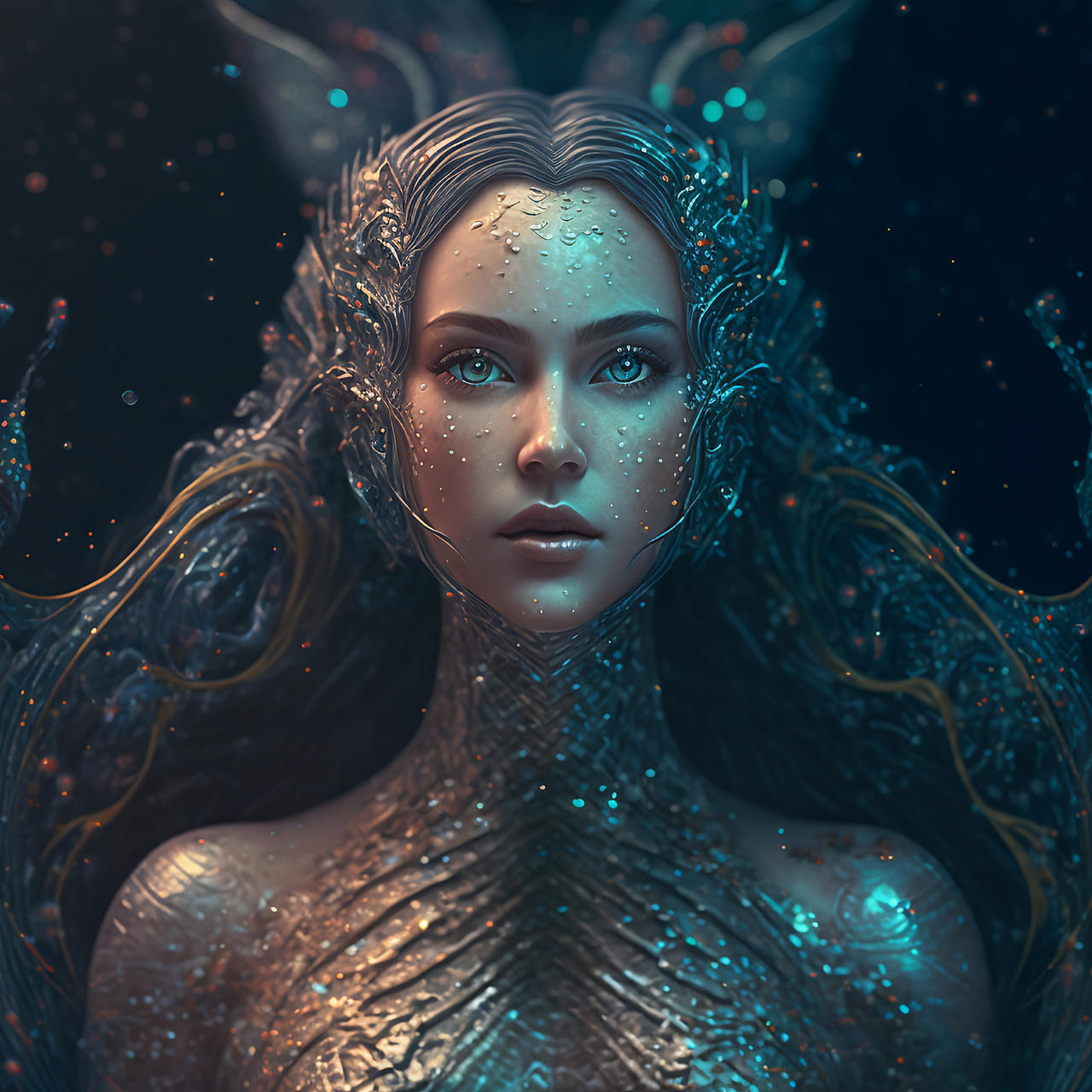 Underwater Mermaid Goddess by Enippi on DeviantArt