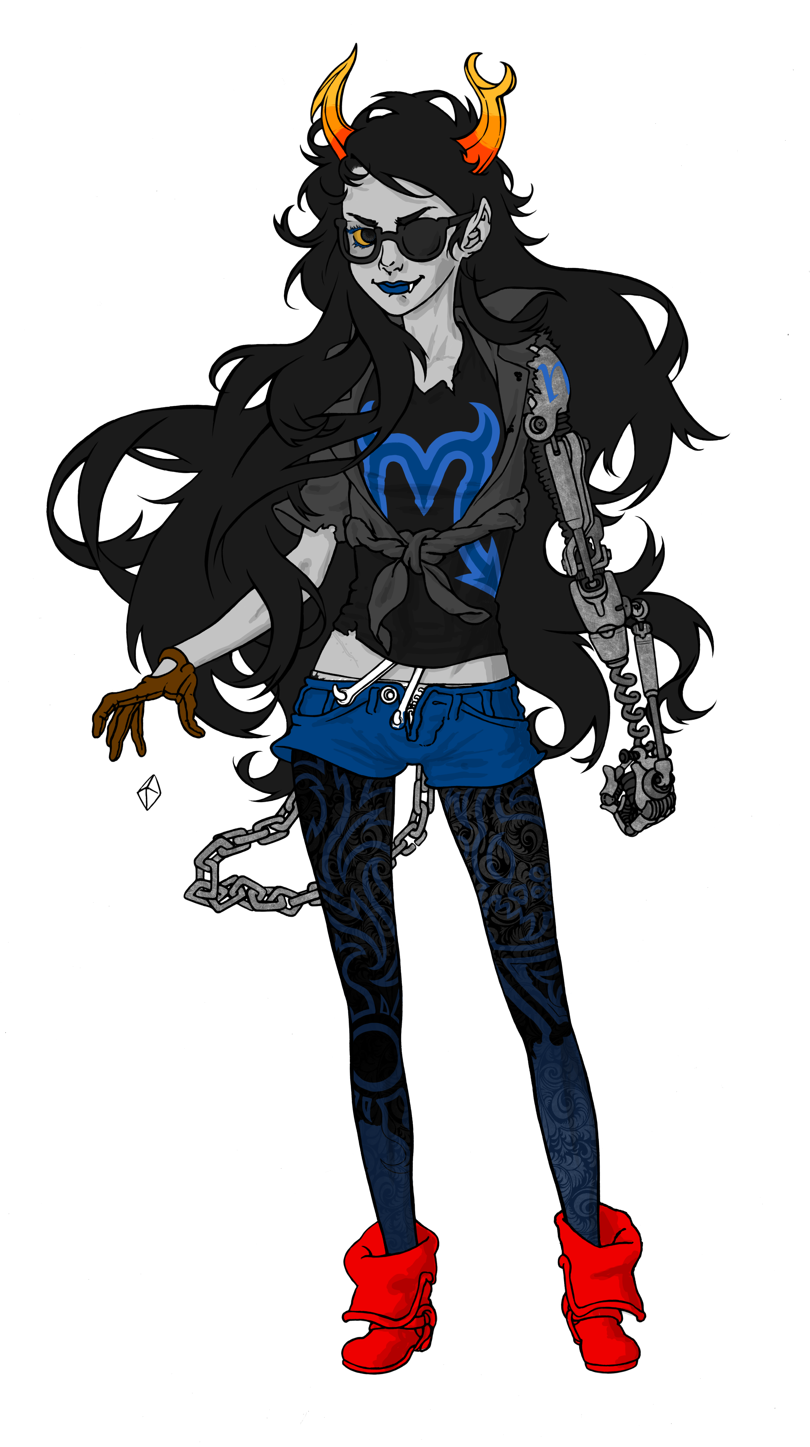 Old Vriska WIP (scrapped)