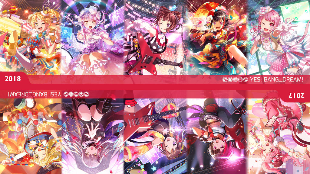 Bang Dream Wallpaper 1st Anniversary Set By Extremeracer19 On Deviantart Bang Dream Wallpaper 1st Anniversary Set By Extremeracer19 On Deviantart