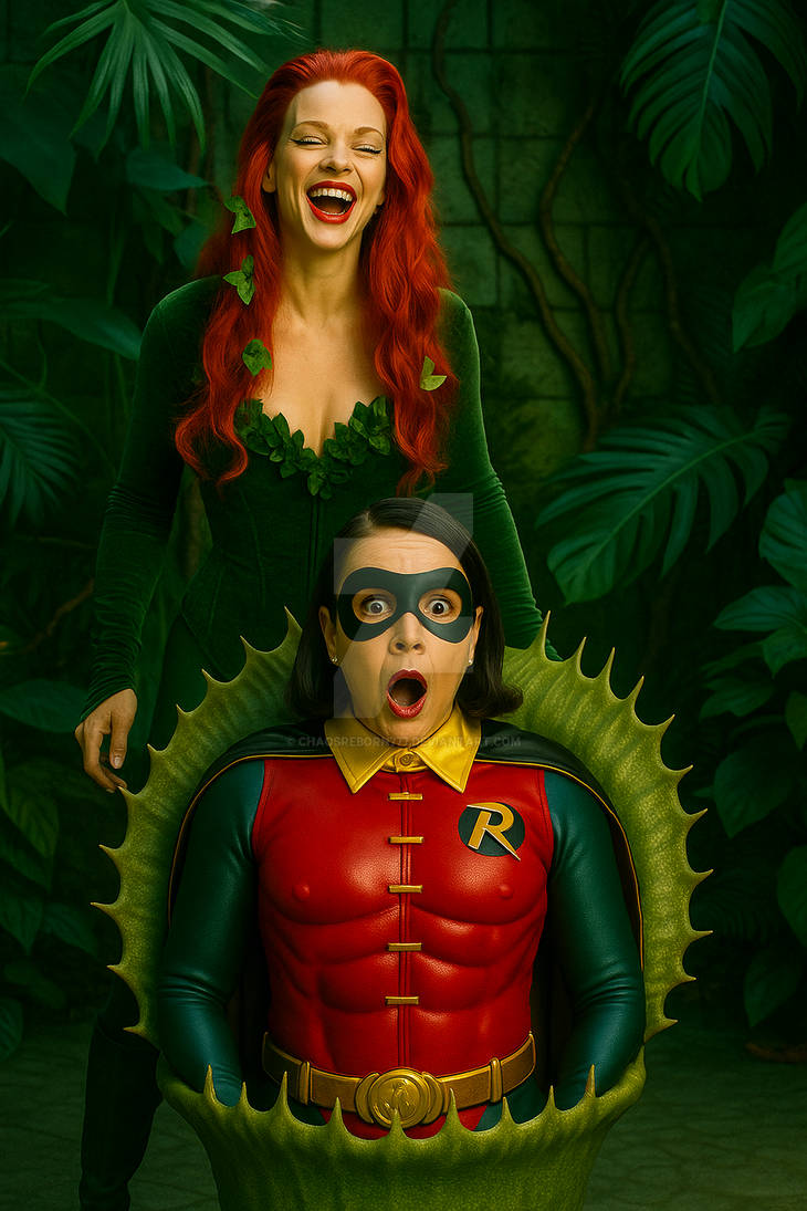 Robin Victim Robin captured by Poison Ivy by Chaosreborn777 on DeviantArt