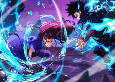 Katara vs Dabi - a waterbending quirk