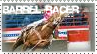 Barrel Racer - Stamp