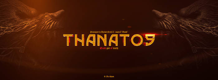 Thanatos Text Style In Photoshop