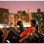 crowd surfing